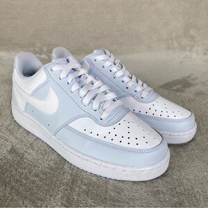 Nike Court Vision DH3158-004 Womens Size 8.5 Grey White Running Shoes NEW